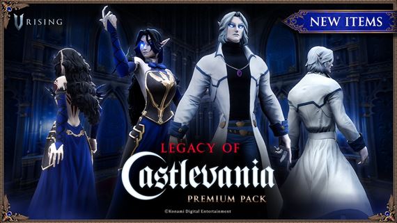 V Rising roziruje svoje DLC Legacy of Castlevania